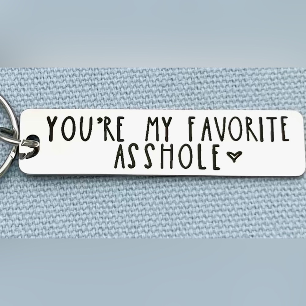 “You’re my favorite…” keychain